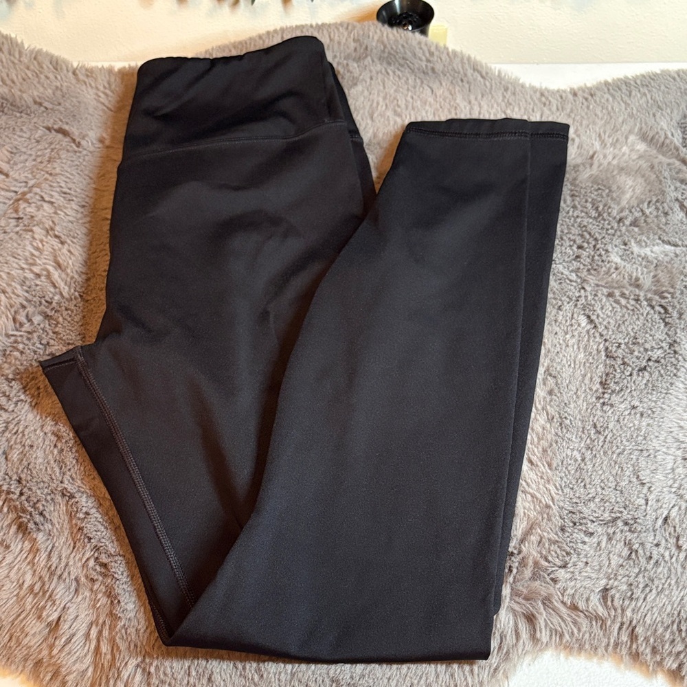 Savage X Fenty Black High-Waist Leggings Size 8/10 Medium